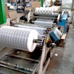 Découpeuse de bobines pour rubalise