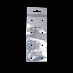 Rangées de macroperforations sur corps de sac en PP